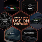 18.6oz Car Coating Spray 6-in-1 Ceramic Paint Sealant Car Wax,Gloss Shine, Extremely Hydrophobic Nano Ceramic Coating, Quick Spray & Wipe Protect Paint, Glass, Wheels, and Trim ﻿ (Pack of 2)