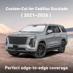 EcoNour Windshield Sunshade Compatible for Cadillac Escalade 2021-2024 2025 2026, Sun Visor for Front Windshield & Window Sun Shade Cover, UV Heat Blocker & Protector, Car Accessories