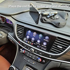 VAUBORTTI Magnetic Phone Holder for Desk&Car Dash,Aluminum Arm, Non-Slip Beanbag Base, 360° Rotation at 3 Points, Compatible with MagSafe iPhone 12-16 Series, Fits RAM B Size 1" Ball