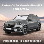 EcoNour Windshield Sunshade Compatible for Mercedes Benz GLS Class 2020-2024 2025 2026, Sun Visor for Front Windshield & Window Sun Shade Cover, UV Heat Blocker & Protector, Car Accessories
