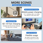 CERRXIAN USB2.0 1 Male to 6 Female Splitter Y Cable USB Y Splitter Supports Data Transmission of U disks, Keyboards, and mice, and Power Supply for USB Devices Such as Low-Power Fans-1.65FT/50cm