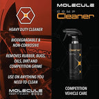 Molecule Competition Cleaner | Premium Vehicle Care | Heavy-Duty Car Cleaning Spray for Detailing Kits & Automotive Accessories | Removes Oil, Rubber & Grime | Interior & Exterior Safe | 1 Gallon