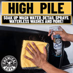 Chemical Guys Professional Grade Premium Microfiber Towels for Cars, Gold, 16" x 16", Ultra-Soft and Scratch-Free Car Detailing Cloths for Trucks, Motorcycles, and More - 24 Pack