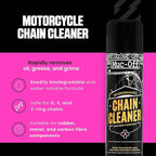 Muc-Off Motorcycle Chain Cleaner, 16.9 fl oz - Chain and Degreaser Spray for Cleaning - for On and Off-Road