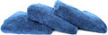 Maxshine 16”x24” Universal 3-Pack Dark Blue Microfiber Towel - 600GSM Ultimate Crazy with Silver Silk Border - Rinse-Free, Scratch-Free Drying Towels for Cars - Perfect for Car Detailing