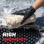 Maxshine Universal Ultra-Plush Microfiber Car Wash Sponge – Super Absorbent, Ultra-Soft Wash Pad for Scratch-Free Car Washing – Reusable Sponge for Auto Detailing, Car Care & Professional Cleaning