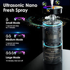 Car Air Freshener, Smart Car Air Freshener, Music-Synced RGB Ambient Lights with Auto On/Off, 150ml, Suitable for Cars, Homes, Offices, Bedrooms (Angels)