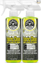 Chemical Guys Foaming Citrus Fabric Clean Carpet & Upholstery Cleaner, Ready to Use, Sprayable (for Carpets, Seats & Floor Mats), Safe for Cars, Home, Office, & More, 2-16 fl oz, Citrus Scent