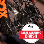 Finish Line Easy-Pro 5 Piece Mechanic’s Bicycle Cleaning Brush Set – Professional-Grade Kit with Chain Keeper, Durable Multi-Surface Brushes