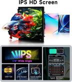 [8 CORE 4G+64G] Car Radio for Toyota Fortuner Hilux 2005-2014 with Wireless Carplay/Android Auto, 9.7 Inch Android 13 IPS Touch Screen Car Stereo, Bluetooth, GPS Navi, WiFi, SWC, DSP + Backup Camera