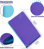 Auto Detailing Clay Bar Mitt, Detailing Clay Mitt for Paint, Glass, Wheels, Car’s Paint Claying, Paint Prep for Wax, Polish and Sealant (8.7in. x 5.7in, Purple)