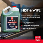 Griot's Garage Adventure Mist and Wipe Quick Detailer for Cars, RVs, Campers, Boats, ATVs, Motorcycles, Auto Detailing Formula, Safe for All Exterior Surfaces, One Gallon