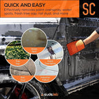 Suds Lab SC Synthetic Clay Mitt for Car Detailing – Reusable Clay Bar Mitt to Remove Paint Overspray, Water Spots, Tree Sap & Rail Dust from Paint, Glass & Plastic