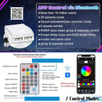 Split 4 Colors 12W Car Starlight Headliner Kit 800pcs*0.02in*9.8ft with APP&RF Remote,RGBW Fiber Optic Strands Star Roof Lights,4 Port Engine Sound Activated Star Ceiling Lights for Car/Home Decor