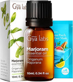 100% Pure Marjoram Essential Oil - 0.34 Fl Oz - Marjoram Oil for Hair, Skin, Diffuser, Aromatherapy & DIY Candle Making Scent