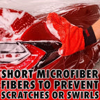 SONAX Microfibre Wash Glove (1 Piece) - Practical Car Wash Glove for The Gentle and Thorough Cleaning of Vehicle External Areas. Durable and Machine Washable | Item No. 04282000
