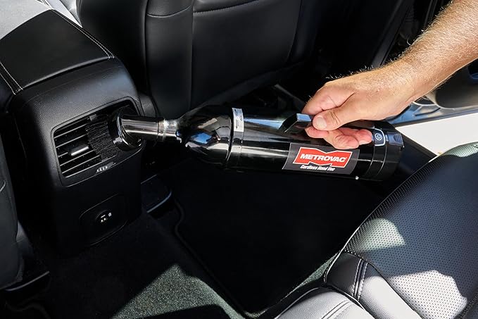 METROVAC CHV-B4 Cordless Hand Vac – Powerful, Portable, Vacuum Cleaner for Home, Auto Shop, Car, and Pet Hair – Premium Handheld Vacuum - Black