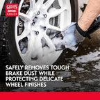 Griot's Garage Microfiber Wheel Wash Mitts, Scratch-Free Cleaning for All Wheel Surfaces, 11820, Set of 2