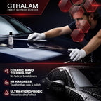 20H Crystal Serum Light Ceramic Coating Kit 30ml – Provides Up to 9+ Years of Hydrophobic Gloss, Scratch & Stain Protection, Brilliant Gloss & Mirror Shine – Easy & Effective for Car Paint, Trim, and Plastic