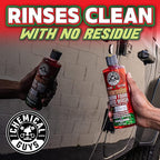 Chemical Guys CWS20816M Car Wash Starter Bundle - Watermelon Snow Foam Car Wash Soap, 16 oz, Watermelon Scent + Green Chenille Wash Mitt (2 Items) Works on Cars, Trucks, SUVs, RVs & More