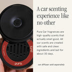Pura Car Scent Refill - Fragrance for Pura Car Diffuser - Clean & Safe Luxury Diffuser Scent - Long-Lasting Fragrance for 30 Days of Aroma - Cinnamon Woods