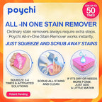 Magical Fiber Stain Remover- Use as Spot Remover- No Dry Cleaning Food, Grease, Coffee Off Laundry, Tea, Fabric, Pet Stains, Stain Remover Sponge Clothes, Carpet, Sofa, Mattress & Upholstery (3 Pack)