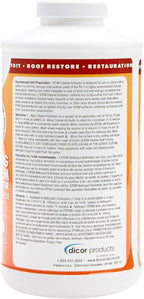 Dicor RP-CRP-Q EPDM Rubber Roof Coating System - 1 Quart Roof Cleaner/Activator