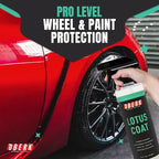 Oberk Lotus Coat SiO₂ Spray Sealant – High Gloss Spray for Cars – Touchless or Wipe-On – Protects Paint, Wheels & Glass – Safe for Coatings – Easy Car Wax Alternative (16 oz)
