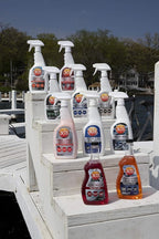 303 Products Marine Clear Protective Cleaner - Cleans and Protects Vinyl and Plastics, Provides Superior UV Protection, Prevents Yellowing and Cracking, 32oz (30215)