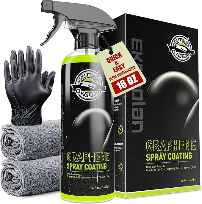 Car Detailing Kit | Plastic Restorer & Graphene Spray Coating