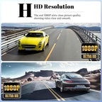 360 Degree View 4 Channel Dash Cam for Cars,Dash Cam Car Camera Front and Rear Inside Left Right for Cars,3 inch Dashcams with Night Vision,Loop Recording,G-Sensor,24H Parking Mode Monitor