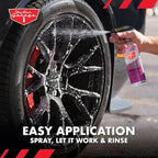 Jay Leno's Garage Wheel Cleaner Spray – Brake Cleaner and Heavy Duty Brake Dust Remover that Works as a Rim Cleaner, Leaving Wheels, Rims, Brake Pads & Rotors Spotless for a Showroom-Quality Finish