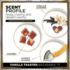 Urban Naturals Car Air Freshener Hanging + Vent Clip, Vanilla Toasted Macadamia '71 Scent Diffuser, Long Lasting Car Fresheners Made in USA, Auto Accessories for women (1 Pack)