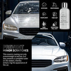 Magic Shield Ceramic Coating PRO 10H - Self-Healing | Long lasting for 2 cars+ | Advanced SiO2 Protection | Easy Application | Candy-Like Gloss | Perfect for Cars, Motorcycles, RVs, and Boats (50ml)