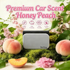 Car Air Freshener - Stone Air Freshener - Car Odor Eliminator - Long Lasting Scent - Car Scent - VISOR CLIP INCLUDED (Honey Peach)