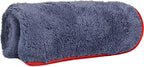 Maxshine 16”x24” Universal 3-Pack Gray Microfiber Towel - 600GSM Red Silk Border, Scratch-Free Towels for Fast Car Washing & Drying - Ideal for Car Detailing