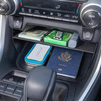 JDMCAR Center Console Organizer Compatible with Toyota RAV4 2019-2025 and 2021-2025 RAV-4 Prime, ABS Material Insert Tray Gear Shift Secondary Storage Box