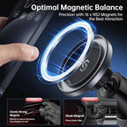 SYNCWIRE Mobile Phone Holder Car for MagSafe Car Holder Universal Magnetic Mobile Phone Holder Car Ventilation Car Mobile Phone Holder for iPhone 17 16 15 14 13 12 Pro Max Magsafe Case Smartphone