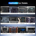Car Stereo for Chevrolet Silverado Tahoe Suburban 2003-2006, for GMC Siera 2003-2007 Canyon, for Hummer H2 2003-2007 Wireless Carplay Android Auto,7'' Touch Scree Radio with GPS SWC Backup Camera