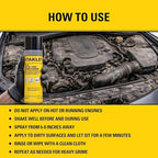 STANLEY AP 92 Engine Cleaner Spray - 12x12 Fl. oz., Automotive Degreaser Spray,Use for Tight Spaces, Non-corrosive - 12 Pack