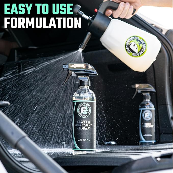 ExoForma Carpet & Upholstery Cleaner - Gentle But Effective Carpet Cleaner for Vehicles, Car Interior Cleaner and Stain Remover for Seats, Carpet, Fabric & More