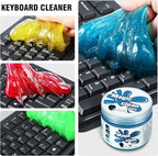 DNA MOTORING 4 Pack Car Cleaning Gels Auto Detailing Tools Cleaning Putty Car Interior Cleaner, Car Jelly Cleaner, Keyboard Cleaner, Car Cleaning Supplies,TOOLS-00150
