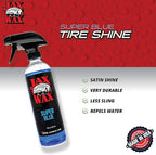 Jax Wax Super Blue Commercial Grade Solvent Based Dressing for Rubber, Plastic, and Vinyl (16 oz)