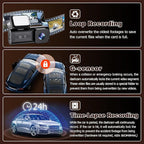 2K Front Dash Cam with WiFi, Diamond Lark 1440P Dash Camera for Cars with Free 32GB Card, Dashboard Dashcam, 1.47” LCD Screen, 170°Wide Angle, 24H Parking Mode, Night Vision, Detachable Bracket