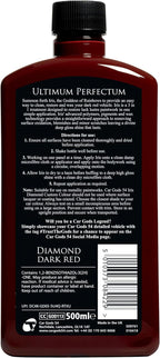 Car Gods Iris Custom Color Dark Red 3-in-1 Polish Wax Color Restorer & Scratch Remover, 16 Colors Available, 17 Fl Oz