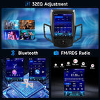 Hodozzy [4G+64G] Car Radio for Ford Fiesta 2009-2016 with Wireless Carplay Android Auto Radio, Android 9.7 inch Touch Screen with GPS, Mirror Link, Bluetooth, WiFi, DSP, FM/RDS Radio