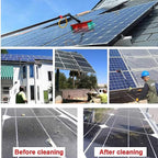 Photovoltaic Panel Cleaning Brush,High-Altitude Cleaning Brush,with Extension Pole,Water Fed Pole Brush Tool,Telescopic Window Cleaning Tools,3.6M (7.2M)
