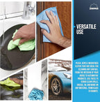 Zwipes Microfiber Cleaning Cloths (36 Pack) Assorted Color