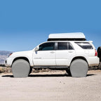 Explore Land Tire Covers 4 Pack - Tough Wheel Protector for Truck, SUV, Trailer, Camper, RV Universal Fits Tire Diameters 29-31.75 inches, Charcoal
