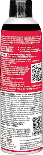 Gumout 540041 Professional Formula Mass Air Flow Sensor Cleaner Spray, 11 oz – Safely Cleans Delicate MAF Sensors to Improve Engine Performance, Restore Power, Reduce Hesitation and Boost Fuel Economy